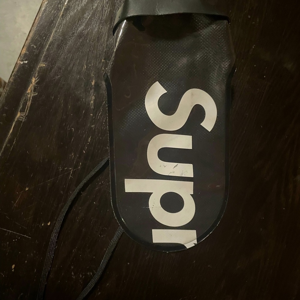 SUPREME SEALINE WATERPROOF POUCH (black)